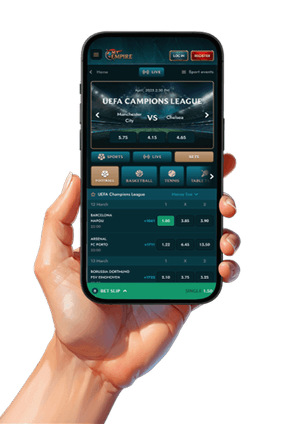 Live betting at MyEmpire Casino